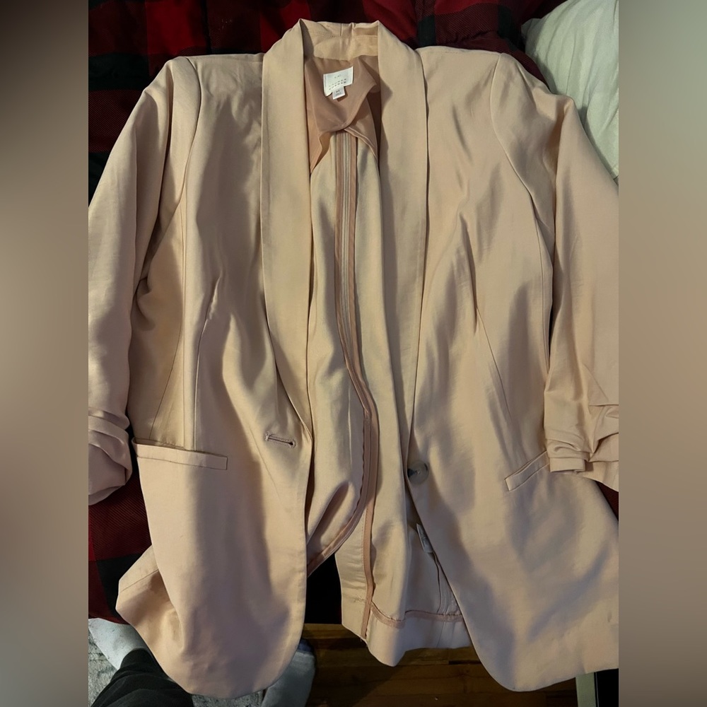 Lauren Conrad Pale Pink Blazer